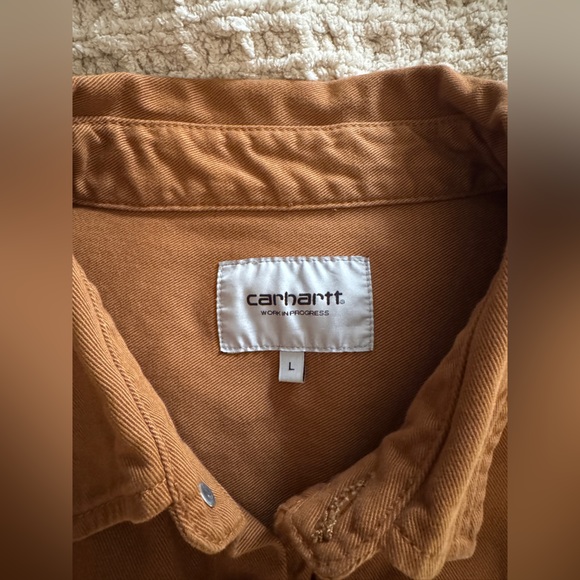 CARHARTT WORK IN PROGRESS - Brown Derby Jacket - L - Picture 6 of 12
